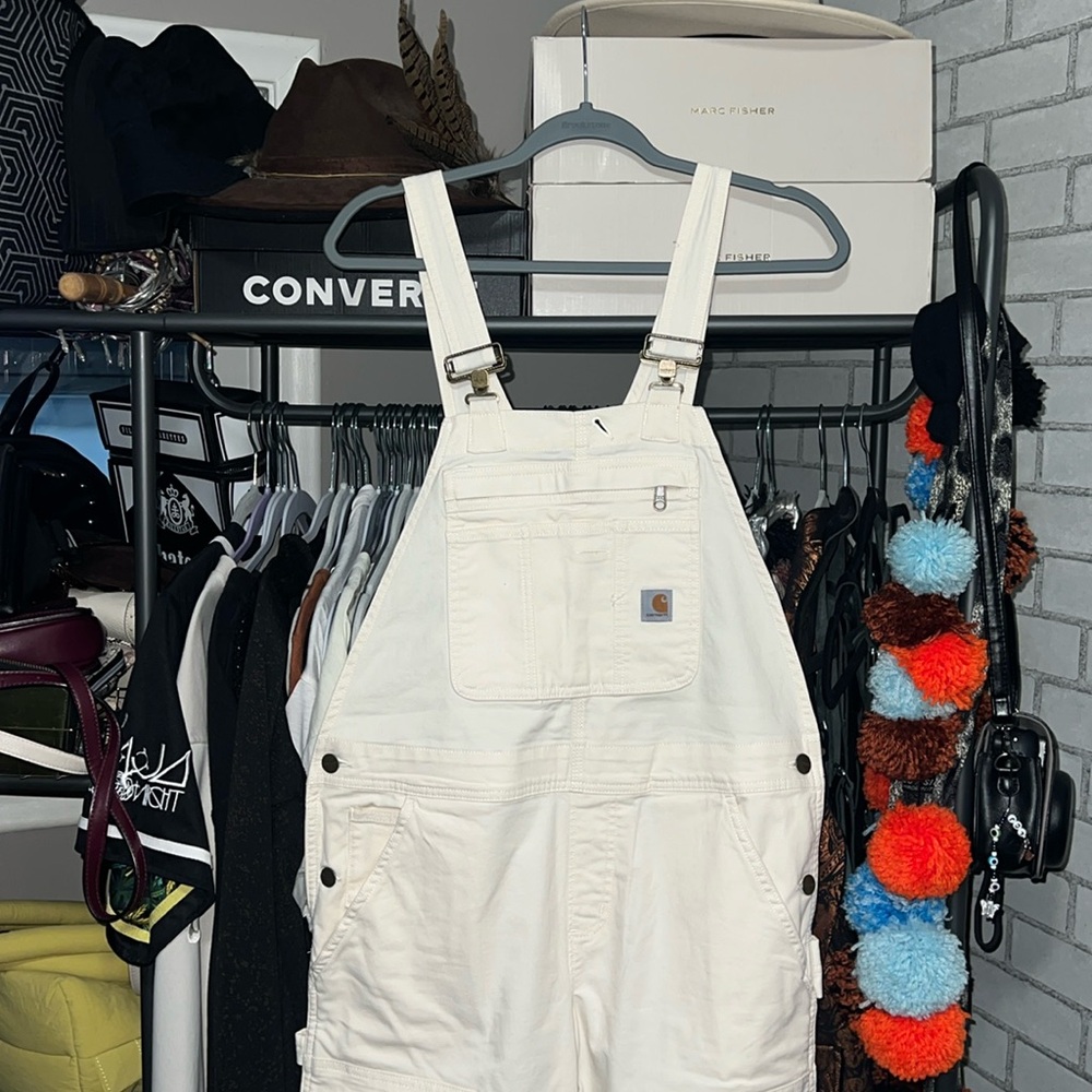 Cream Carhartt Overalls